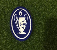 Defending Champion Badge UEFA Champions League Embroidered League 5 times 7 times 8 times 9 times Ar