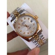 100% original Rolex date just jam tangan Lelaki Automatik watches for men's 36mm diameter with box s