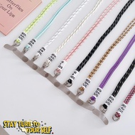 Mobile Phone Strap Mobile Phone Chain Mobile Phone Case Accessories Creative Matching Gasket Mobile Phone Lanyard Cross-body Hanging Neck Polyester Weaving Can Adjust Round Strap Mobile Phone Strap