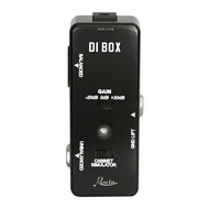 Rowin DI BOX LEF-331 Micro-DI with Cab Sim and Gain Guitar Effect Pedal True Bypass