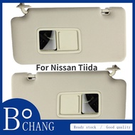 Car Sun visor with mirror for Nissan Tiida 2005-2010/ 2011-2021 latio Left /Right With Mirror Interi