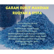 Garam bukit mandian ruqyah & syifa