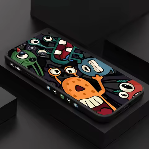 Bread Monster Phone Case For OPPO Realme 14 13 12 11 10 9 9i 8 8i 7 Pro Plus C35 C21Y C25Y C25 4G 5G