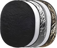 Bresser F000201 Photo Studio 5 in 1 Folding Reflector 90 x 120 cm
