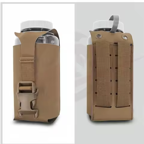 SS Style Tactical Vest Molle Kettle Bag Airsoft Vest Water Bottle Pouch Bag Suitable for Nalgene 32 
