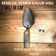 SENDOK SEMEN LOKAL GALUR ASLI 7INC/18CM
