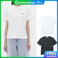 Calvin Klein | เสอยดแขนสนผหญง Calvin Klein Jeans ลายโลโกเลก CK