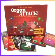 Organ Attack Trò Chơi Bài Vui Nhộn Dành Cho Trẻ Em & Gia Đình | 2-6 Người Chơi Trò Chơi Trên Bàn | T