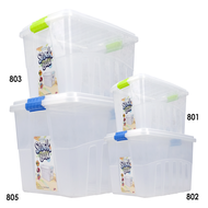 12pcs (1 dozen) set 10L Stock box (small) storage box [ Sunnyware 801 ]