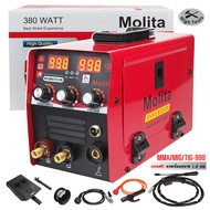 MOLITA ตู้เชื่อม 3 ระบบ MIG/MMA 998A INVENTER MMA/MIG/TIG  2 จอ 3 ปุ่ม ตู้เชื่อมมิกซ์ ตู้เชื่อมไฟฟ้า