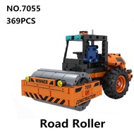 Lego Truck Crane Truck Excavator รถบรรทุกก่อสร้างเมืองรถบรรทุกเครนรถขุดเข้ากันได้กับเลโก้อนุภาคขนาดเ