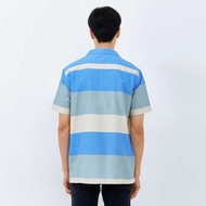 KEMEJA M231 Men's Short Hawaiian Stripe Shirt TOSCA 3170A