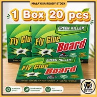 🇲🇾1 Box 20 PCS Pelekat Lalat Berkesan Pelekat Cicak Fly Trap fly g