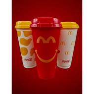 Mcdonald's cool cup 3 Designs Size 26 Ounces