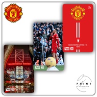 [Manchester United 2] Sticker Card, ATM skin | Decorative ATM Card Sticker, Apartment Card - Waterpr