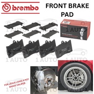 BREMBO PRIME LOW-MET FRONT BRAKE PAD TOYOTA LEXUS LS430 SUMITOMO 4 POT CALIPER