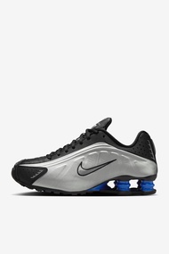 女款 Shox R4 Metallic Silver and Black