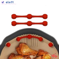 ELO 1/2Pcs Air Fryer Magnetic Silicone Buckle, Fixation Device Reusable Oven Liner,  Removable Non-S