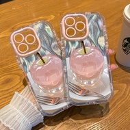 Soft Fork New Crystal Apple Casing hp Vivo Y05 V70 Fe Y21d iQOO Z10 Z10R V60 Y400 V50 Lite Y19S Pro 