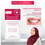 METOO PAP Intensive Teeth Whitening Strips 1 Sachet - Hydrogen Peroxide-Free