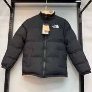 THE NORTH FACE Tfn Warm Lambswool Coat Men And Women Double-sided Wear Cotton-padded Jacket Loose St