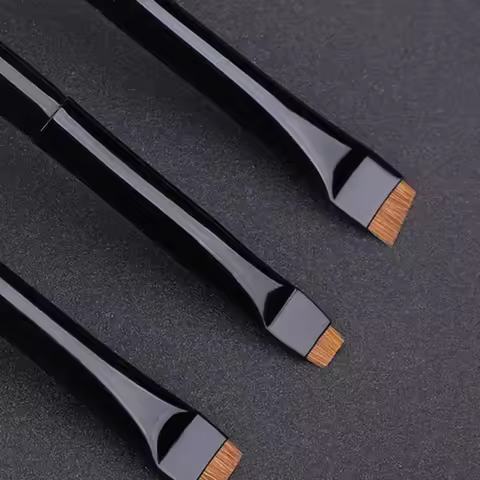 Brush Eyebrow Eyeliner Brush Professional Small Angled Eyebrow Brush Brow Contour Brush Fine Eyeline