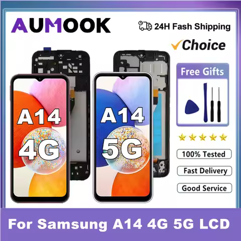 6.6" A14 Display For Samsung Galaxy A14 4G 5G LCD A145F A145P A146B A146P A146U LCD Display Touch Sc