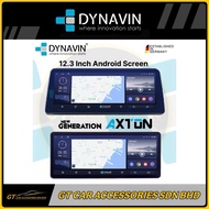 DYNAVIN AXTON SEREIS 3 RAM 32 GB 8 CORE 12.3 INCH CAR ANDROID PLAYER 360 SYSTEM DSP QLED SCREEN SPLI