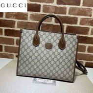 LV_ Bags Gucci_ Bag Shopping 659983 Briefcase Canvas Women Leather Handbag Ophidia QRMI