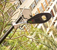 โคมไฟถนน โซล่าเซลล์ 12 Watt Polycrystalline (ทรงหลังเต่า)