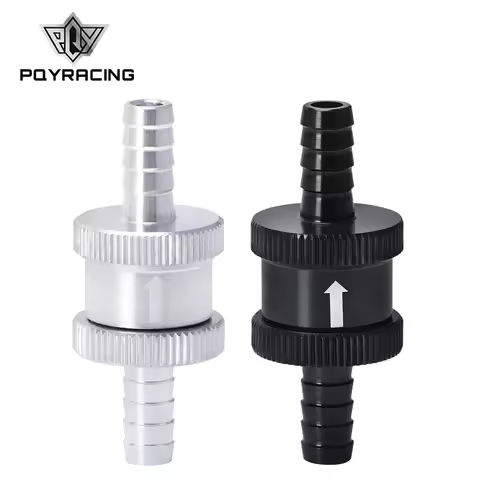 5/16" 8mm Non Return One Way Fuel Check Valve Aluminium Alloy Petrol Diesel PQY-FCV08