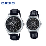Casio Watch Couple Watch Stainless Steel MTP-V300L-1A / LTP-V300L-1A / Casio Couple Watch Series