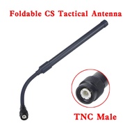 TNC Connector U.S.Army Dual Band 144/430Mhz Foldable CS Tactical Antenna For Kenwood TK-378 Harris A