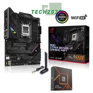 AMD Ryzen 5 7600X 4.7 GHz Six-Core Processor with Asus ROG Strix B650E-F Gaming WiFi DDR5 ATX Mother