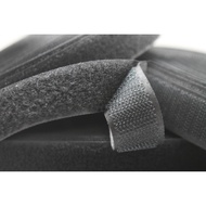Velcro 1" inch Adhesive/ 2.5cm black, white/ (meter)