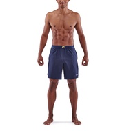 Skins Men's Activewear X-Fit Shorts 3-Series - Navy Blue
