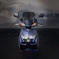 กันลมแบบปรับได้สำหรับ YAMAHA GT125 เสือดาว แผ่นรองเท้าบิด อะไหล่ปรับแต่ง กระจกมองหน้า กันลม กันลมแบบ