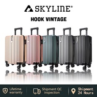 Travel Luggage Thickened Border Password Box Retro Luggage Right Angle Luggage Anti-collision Hook u