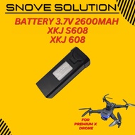 XKJ S608/A18/E730 3.7V 2600mAH Original Rechargeable Battery For Drone Premium X RC Quadcopter