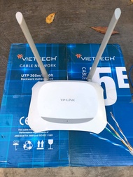 Bộ Phát Wifi TPlink Modem Wifi TPLink 842N 2 râu LIKE NEW 95% chuẩn tốc độ 300 Mbps phát sóng khỏe C