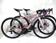 22速 小個子碳纖維碟剎公路車22速整車出口單carbon disc roadbike