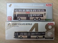 巴士模型組合：   KMB VOlvo B9TL Enviro500 + KMB Volvo B7Rle HK