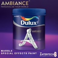 (INCLUDES PAINTING SERVICE) Painting Service Dulux Ambiance Marble Special Effect - Suitable for All Interior Walls - Washable and Easy to Clean / Anti-bacterial / Mould and Fungus Resistance