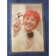 PC G-dragon Photocard Gdragon Bigbang G dragon Official