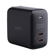 Củ sạc nhanh Aukey PA-B4T 2C 45W, Đen (PA-B4T-BLK)