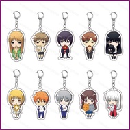 HT Fruits Basket Keychain Tooru Honda Acrylic Pendant Kyou Souma Accessories Anime Peripheral HT