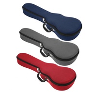 Foreststore Ukulele Bag Case for 23/34in Tenor Acoustic Guitar Red/Gray/Blue