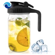 Breast Milk Pitcher Graduated Mason Jar Seal for Juice,Milk,Coffee,Tea,Lemonade,Drink