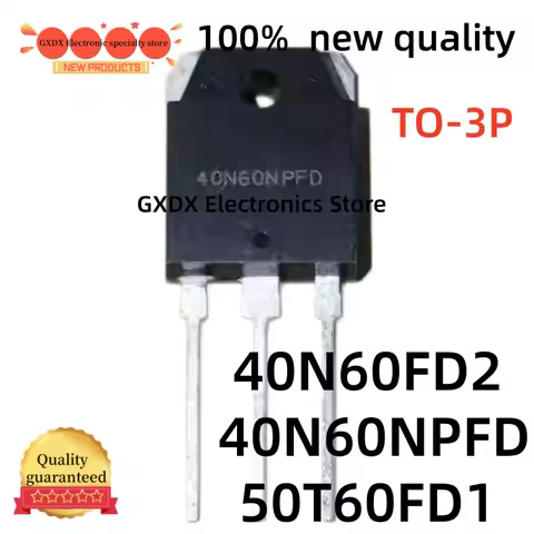 5-10 pieces/lot 100% new 40N60FD2 TO-3P 40N60NPFD 50T60FD1 TO-3P IC Chip in Stock