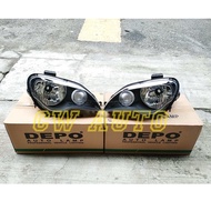 DEPO PROTON GEN2 PERSONA ELEGANCE HEAD LAMP LIGHT BLACK SMOKE LAMPU BESAR